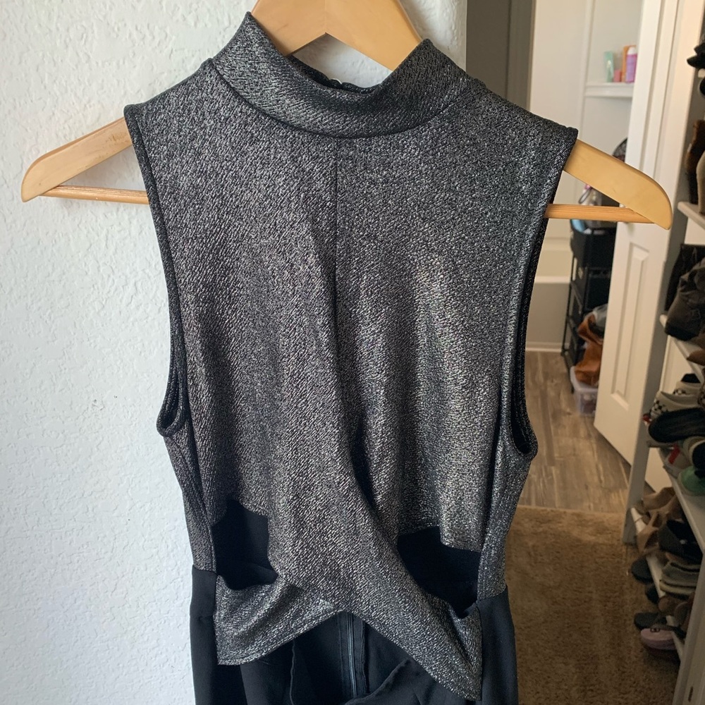 Jumpsuit Black & Silver